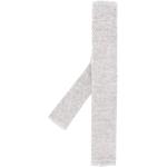 Corbatas lisas orgánicas grises de punto N.Peal Talla Única para mujer 