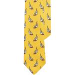 Corbatas amarillas de lino Ralph Lauren Polo Ralph Lauren Talla Única para hombre 
