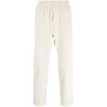 Pantalones blancos de algodón de pana rebajados informales BARENA para hombre 