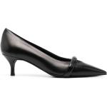 Zapatos negros de goma de tacón con tacón de 5 a 7cm con logo FURLA talla 38 para mujer 