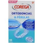 Corega Corega Ortodoncias Y Férulas Tabletas Limpiadoras 66 Uds