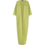 Chaquetas Kimono verdes de lino de verano tallas grandes tres cuartos talla M para mujer 