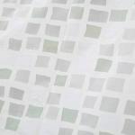Cortinas grises de PVC de baño 180x180 