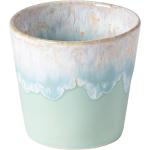 Tazas turquesas de cerámica de té  de materiales sostenibles 