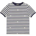 Camisetas azul marino de algodón de manga corta infantiles con logo Gucci 8 años 