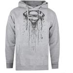 Sudaderas deportivas grises de algodón Superman transpirables informales talla M para hombre 