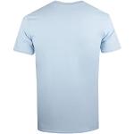 Camisetas deportivas azules celeste de algodón Pink Floyd manga corta con cuello redondo transpirables informales talla M para hombre 