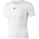Camisetas blancas de manga corta manga corta Nike Dri-Fit talla L para mujer 