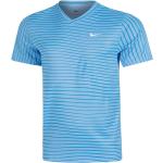 Camisetas azules celeste de manga corta manga corta Nike Dri-Fit talla S para hombre 