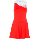 Vestidos rojos de poliester de tenis de punto talla XL para mujer 