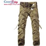 Pantalones cortos cargo grises de popelín de otoño militares 