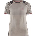 CRAFT Camiseta Mujer - Pro Trail Fuseknit - Ecru-Arrosa S