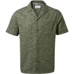 Camisas verdes de algodón de lino  rebajadas Craghoppers talla M para hombre 