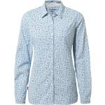 Camisas azules de poliamida de manga larga rebajadas de verano manga larga Craghoppers talla 3XL para mujer 