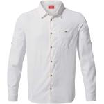 Craghoppers Nosilife Nuoro Long Sleeve Shirt Blanco L Hombre