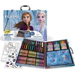 Coloreables multicolor Frozen Crayola infantiles 7-9 años 