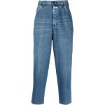 Jeans orgánicos azules de algodón de corte recto rebajados arrugados CLOSED de materiales sostenibles para hombre 