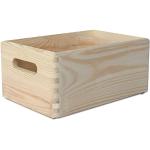Cestas beige de madera de almacenaje de materiales sostenibles 
