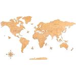 Mapas de madera rebajados con motivo de Australia 