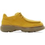 Zapatos amarillos de goma con punta cuadrada con cordones formales Burberry talla 46 para hombre 