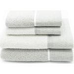 Juegos de toallas blancos de algodón 40x60 