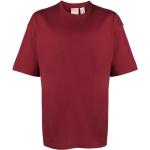 Camisetas rojas de algodón de manga corta rebajadas manga corta con cuello redondo Champion talla S para hombre 