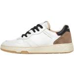 CRIME LONDON Zapatillas Low Top Timeless White And Beige, Color blanco., 41 EU