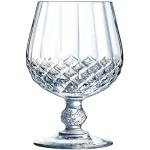 Cristal D'Arques Paris Longchamp – 6 vasos de coñac de 32 cl de Kwarx – Brillo, transparencia y alta resistencia – Molduras icónicas – Fabricado en Francia