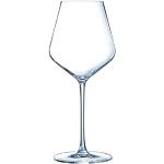 Copas transparentes de vidrio de vino modernas Cristal d'Arques en pack de 5 piezas 