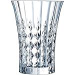 Cristal D'Arques Paris Lady Diamond Collection – 6 vasos de forma alta 36 cl – Brillo, transparencia y alta resistencia – Fabricado en Francia – Embalaje reforzado, adecuado para la venta online