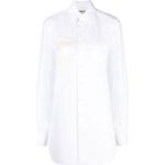 Camisas blancas de algodón de manga larga rebajadas manga larga STELLA McCARTNEY con crochet talla M para mujer 