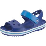 Sandalias azules de goma de tiras Crocs talla 18 para mujer 