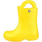 Calzado de invierno amarillo de sintético rebajado Crocs talla 31 infantil 