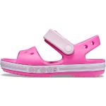 Sandalias deportivas rosas con rayas Crocs talla 31 para mujer 