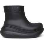 Botas negras con tacón  rebajadas Crocs talla 38 para mujer 