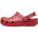 Calzado de verano rojo Clásico Crocs Classic talla 25 para mujer 