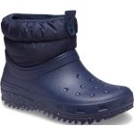 Botas forradas azules de goma Clásico Crocs Classic talla 35 para mujer 