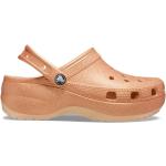 Calzado de verano marrón Clásico Crocs Classic con purpurina talla 38 para mujer 