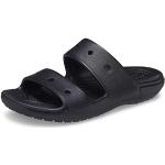Sandalias negras de sintético rebajadas de verano Clásico Crocs Classic talla 48 para mujer 