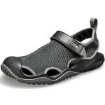 Sandalias deportivas negras de tejido de malla rebajadas de verano Crocs talla 46 para hombre 