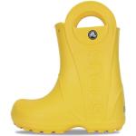 Botas amarillas de sintético de agua  rebajadas Crocs talla 23 para mujer 