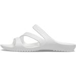 Sandalias blancas de tiras rebajadas informales Crocs talla 38 para mujer 
