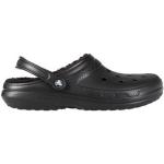 Calzado de verano negro de goma con logo Crocs talla 48 para hombre 