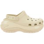 Sandalias planas beige Crocs talla 34 para mujer 