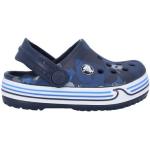 Sandalias planas azules de goma rebajadas Crocs talla 21 para bebé 