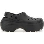 Sandalias planas negras Crocs talla 35 para mujer 