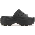 Sandalias planas negras Crocs talla 37 para mujer 