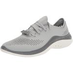 Zapatillas grises de tenis informales acolchadas Crocs LiteRide talla 35 para mujer 