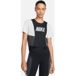 Crop top de running Nike Dri-FIT Negro para Mujeres - DQ5548-010 - Taille L
