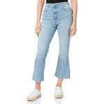 Cross Flare Jeans, Light Mid Blue, 28 W para Mujer